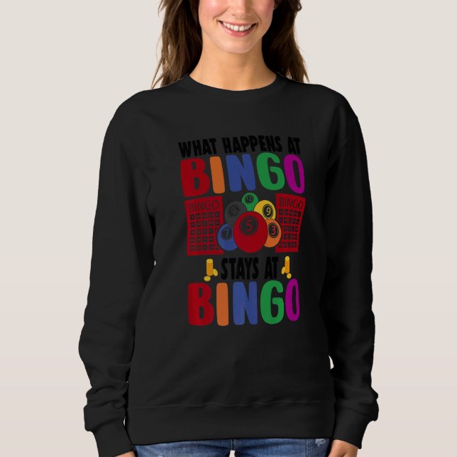 Sudadera Lucky Bingo  Women Men Lucky Bingo  Gambler (Anverso)