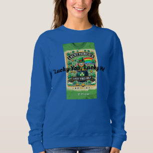 Sudadera Lucky Clover St. Patrick's Day T-Shirt - Irlandés 