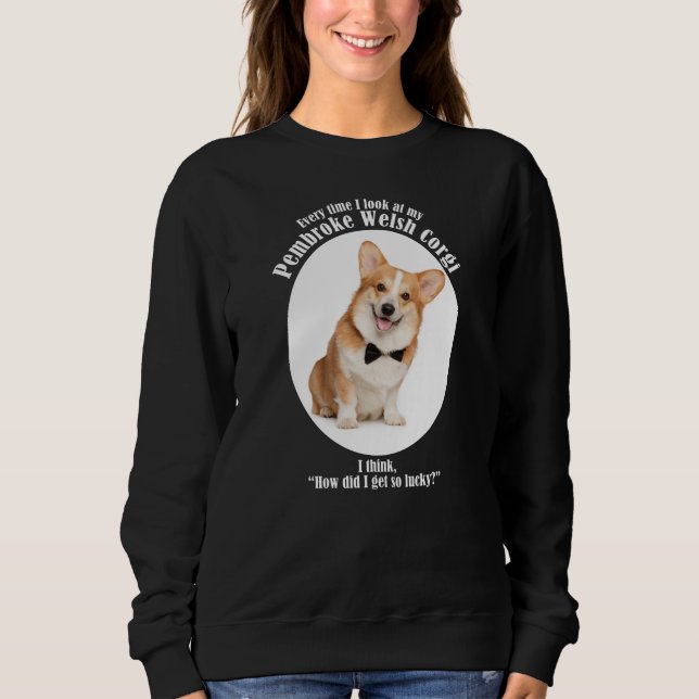Sudadera Lucky Corgi (Anverso)