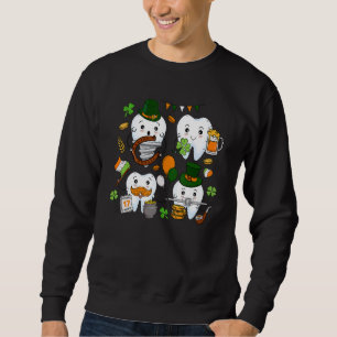 Sudadera Lucky Dental Squad St Patrick's Day Dentist Assist