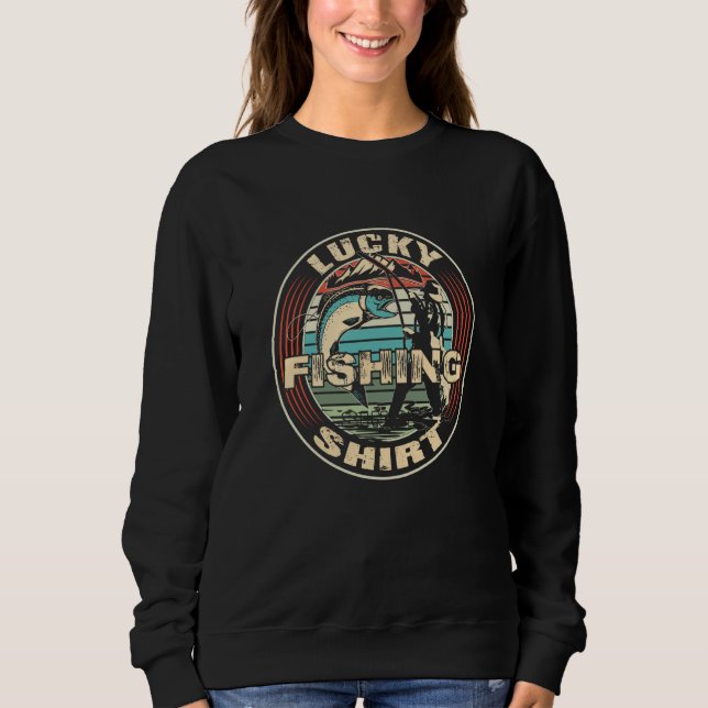 Sudadera Lucky Fishing  Angel Fishing  3 (Anverso)