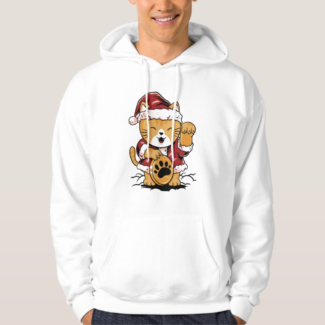 Sudadera Lucky Meow (Anverso)