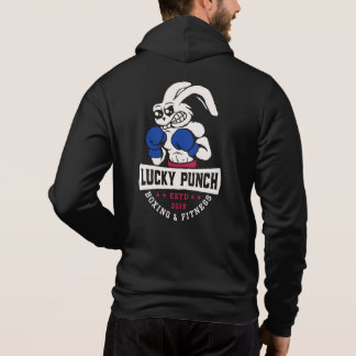 Sudadera Lucky Punch Boxing - pancarta azul