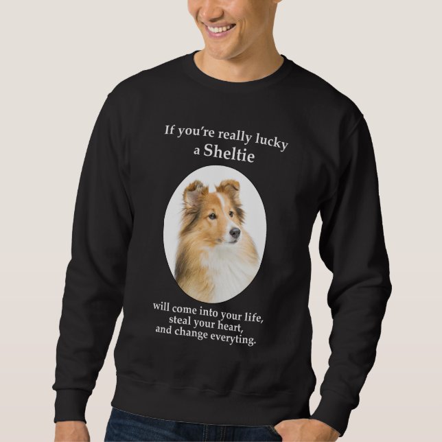 Sudadera Lucky Sheltie (Anverso)
