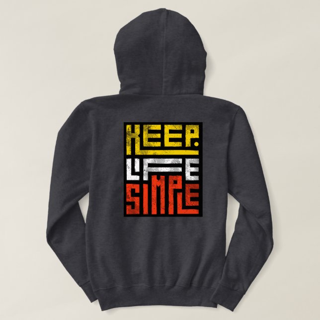 Sudadera Lucky Smart  (Reverso del diseño)