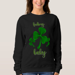 Sudadera Lucky St Patricks Day Shamrock Gnome