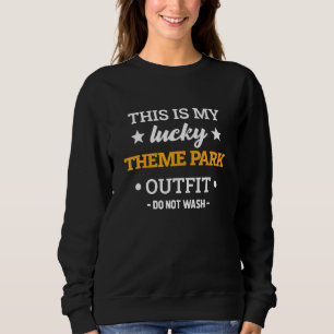 Sudadera Lucky Theme Park Outfit Roller Coaster Divertido P