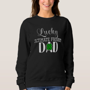 Sudadera Lucky Ultimate Frisbee Dad Shamrock Irish St Patri
