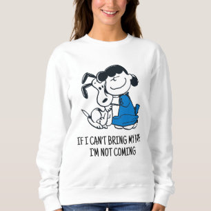 Sudadera Lucy Hugging Snoopy