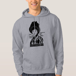 Sudadera Lucy Parsons - Nunca ser engañada...