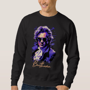 Sudadera Ludwig van Beethoven Música Pianista Sinfonía Comp