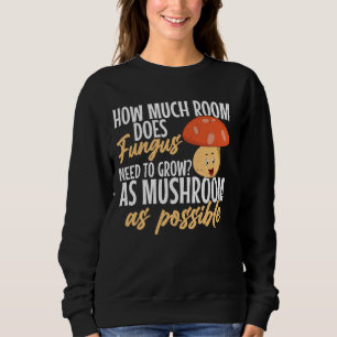 Sudadera Lugares de caza de hongos con mucho espacio hace F