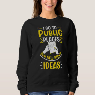 Sudadera Lugares Para Nuevas Ideas Históricas Escritora De 
