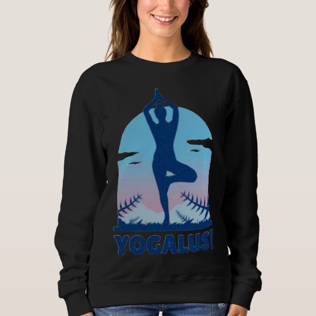 Sudadera Lujuria de yoga (Anverso)