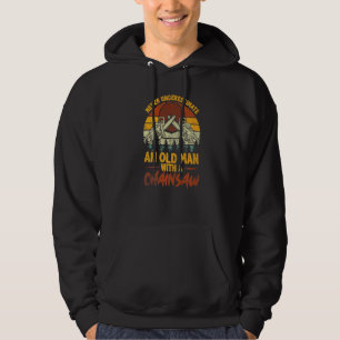 Sudadera Lumberjack Para Hombres Papá Logger Arborist Chain