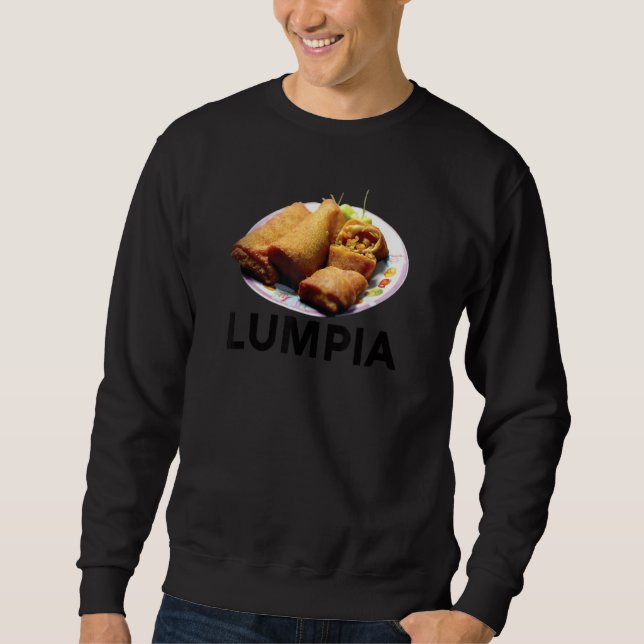 Sudadera Lumpia Filipino Love Spring Roll Asian Snack Food  (Anverso)