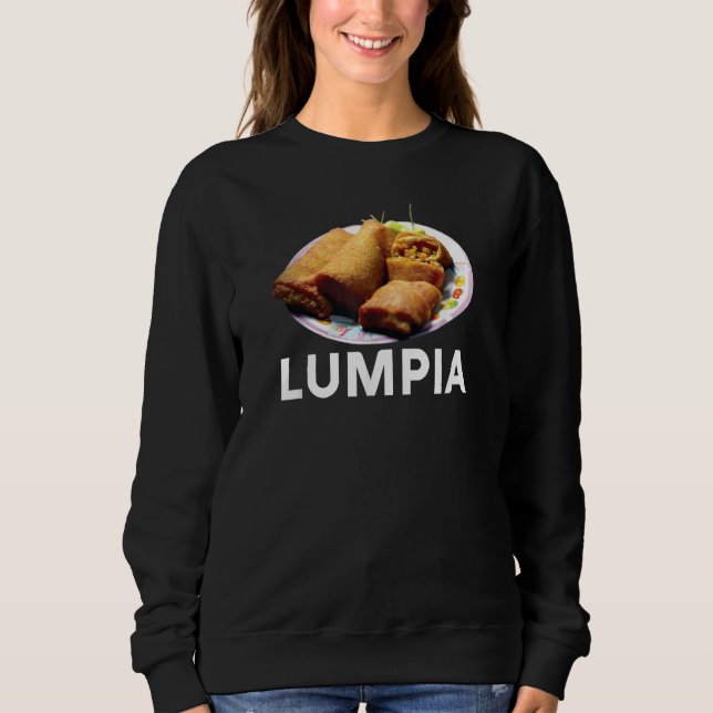 Sudadera Lumpia Filipino Love Spring Roll Asian Snack Food  (Anverso)