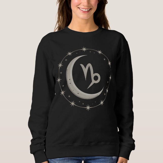 Sudadera Luna de Capricornio: un símbolo celeste (Anverso)