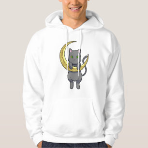Sudadera Luna de la noche del gato