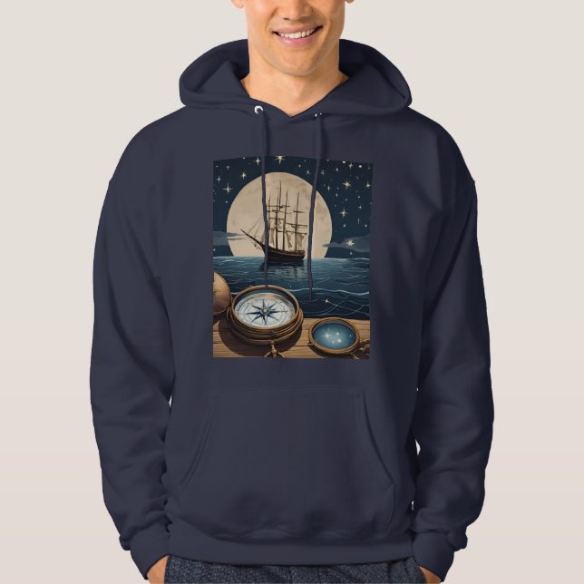 Sudadera Luna de marinero (Anverso)