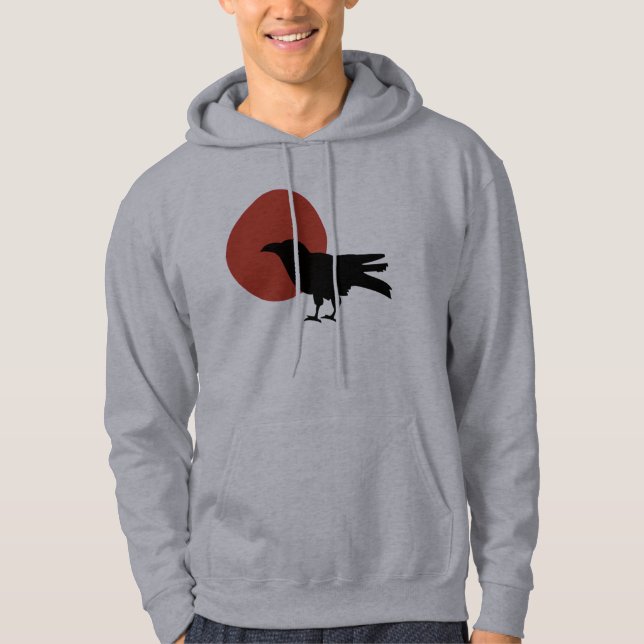 Sudadera Luna del cuervo (Anverso)