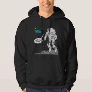 Sudadera Luna divertida aterrizaje, Tierra plana, Eso apest