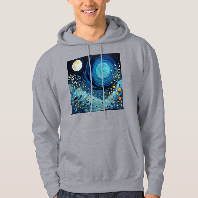 Sudadera Luna En El Jardín 804 (Anverso)