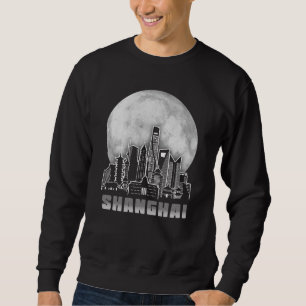 Sudadera Luna llena en China de Shanghai