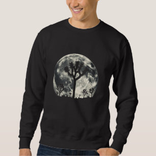 Sudadera Luna Llena & Joshua Tree Vintage Naturaleza al air