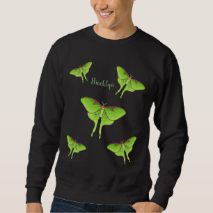 Sudadera Luna Moth cartoon illustration