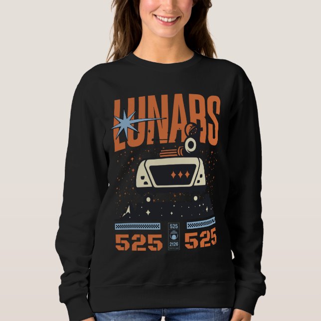Sudadera lunarCD (Anverso)