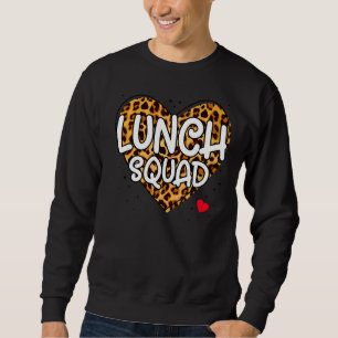 Sudadera Lunch Squad Grupo Matanza Escuela Cafetería Crew S