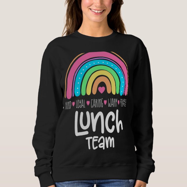 Sudadera Lunch Team Group Leopard Mating School Spirit Da (Anverso)