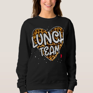 Sudadera Lunch Team Group Leopard Mating School Spirit Da