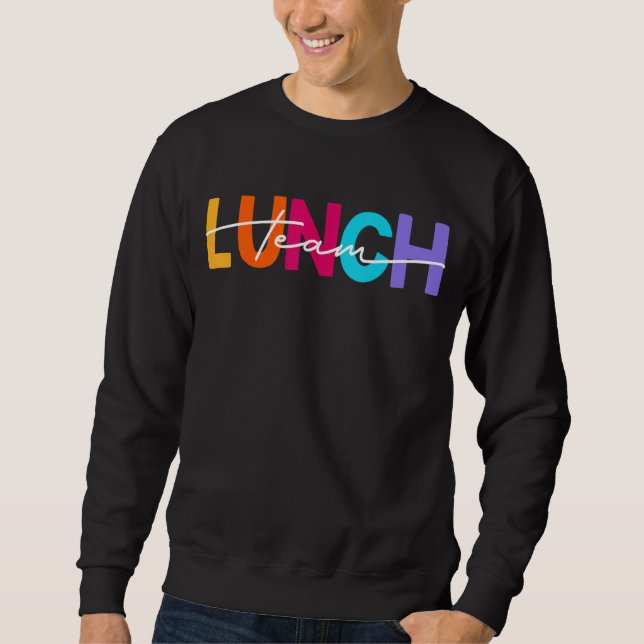 Sudadera Lunch Team Group Leopard Mating School Spirit Da (Anverso)