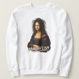 Sudadera Lunes Lisa Divertido Arte Renacentista