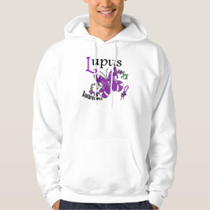 Sudadera Lupus de la mariposa 2 del vitral
