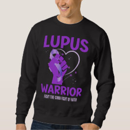 Sudadera LUPUS WARRIOR Personalizado Púrpura Sensibilizació