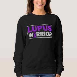 Sudadera Lupus Warrior Purple Ribbon Lupus Awareness Mes