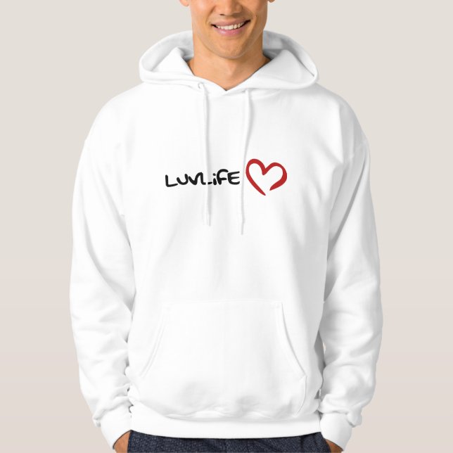 Sudadera Luv Life Hoodie (Anverso)