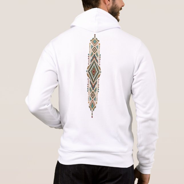 Sudadera Luxury Ethnic Geometric Pattern (Reverso)