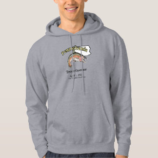 Sudadera Luz de apertura de trucha del lago personalizado/f