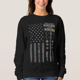 Sudadera Luz de árbol de franja de carreras de dragón de ba