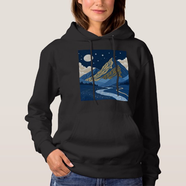 Sudadera Luz de Luna de Montaña (Anverso)