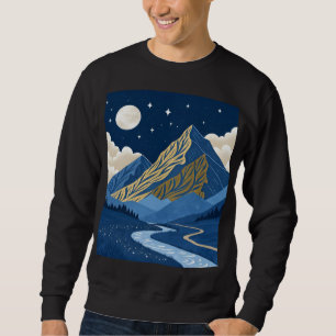 Sudadera Luz de Luna en la Montaña