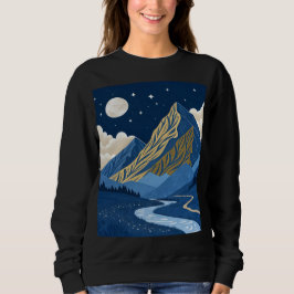 Sudadera Luz de Luna en la Montaña