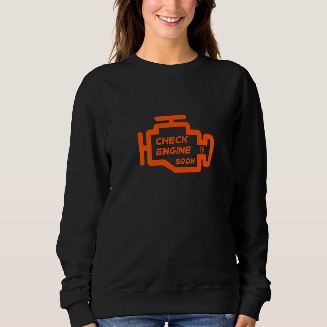 Sudadera Luz del motor encendida (Anverso)