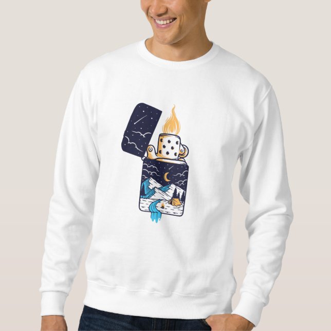 Sudadera Luz del Universo (Anverso)