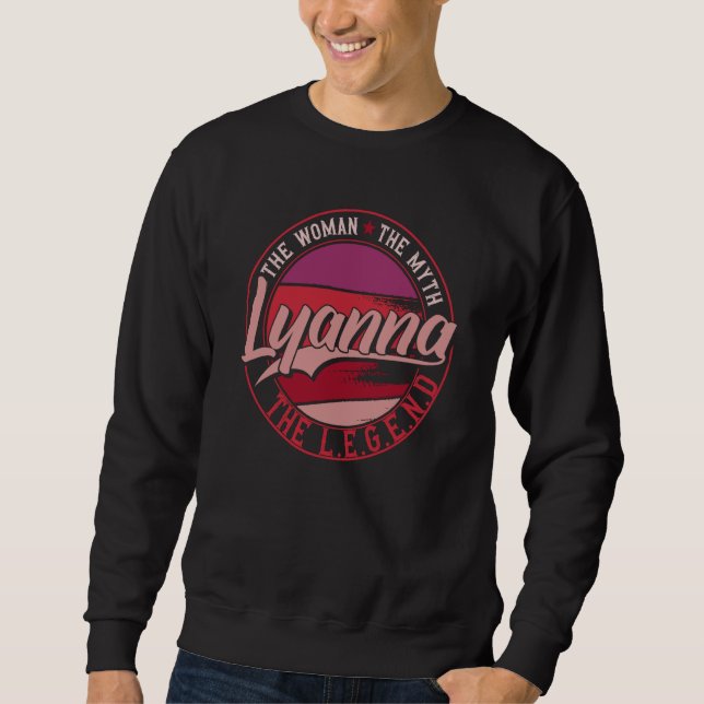 Sudadera Lyanna la Dama del Mito la Leyenda (Anverso)