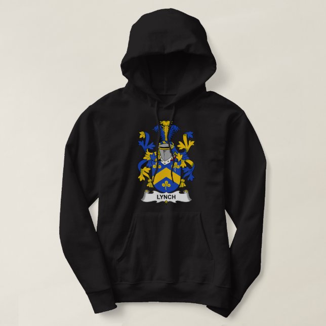 Sudadera Lynch Coat of Arms  Family Crest  (Diseño del anverso)